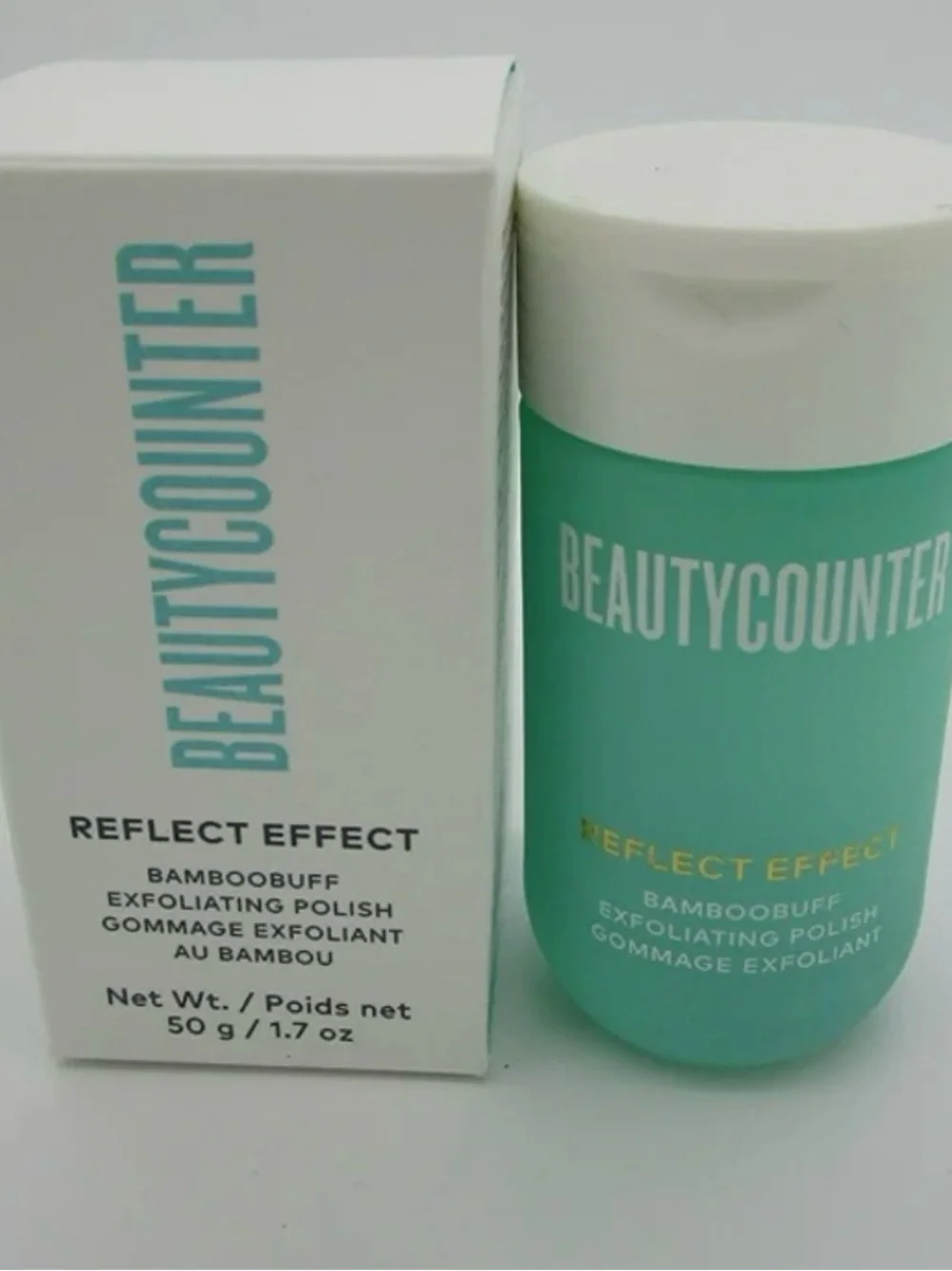 Beautycounter Reflect Effect Bamboobuff Face Polish. NIB.